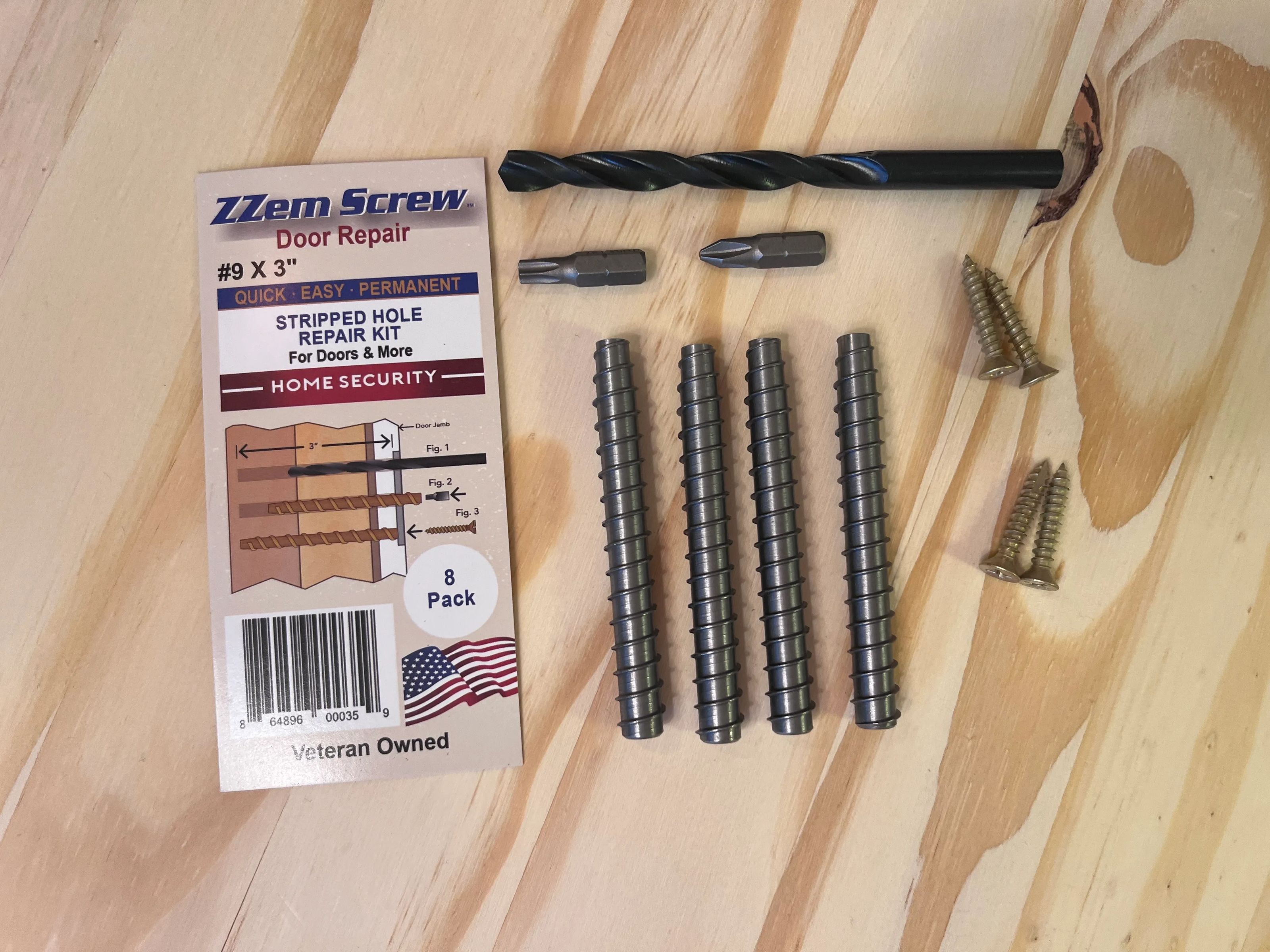 ZZem Screw | Fix and Secure Sagging Doors and Stripped Screws